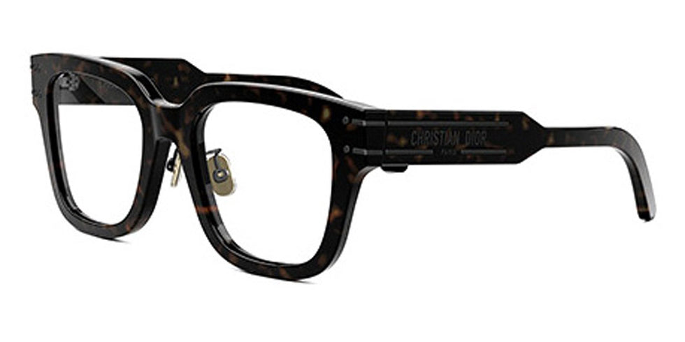 Dior® DIORSIGNATUREO S5F CD DIORSIGNATUREO S5F 2000 52 - 2000 Shiny Dark Havana Eyeglasses