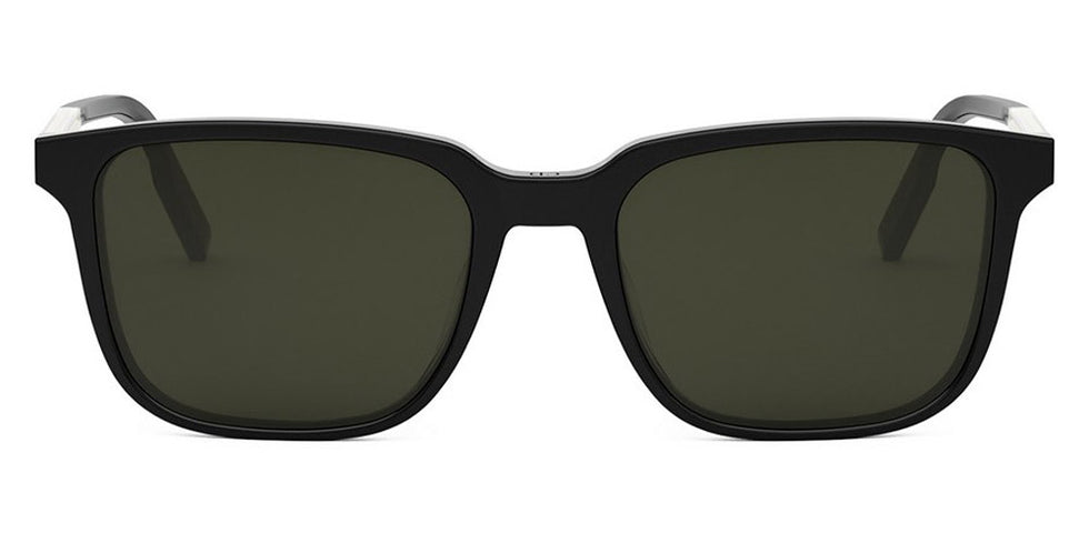 Dior® DiorTag SU - 10C0 Black / Green Sunglasses