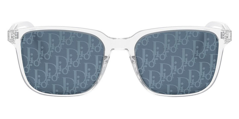 Dior® DiorTag SU - 85B8 Crystal/other / Blue Mirror Sunglasses