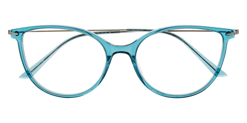 ProDesign Denmark® DISC 1 PDD DISC 1 9315 52 - Petrol Light Transparent Eyeglasses
