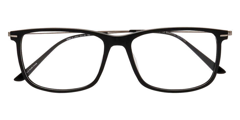 ProDesign Denmark® DISC 3 PDD DISC 3 6031 54 - Black Dark Matt Eyeglasses