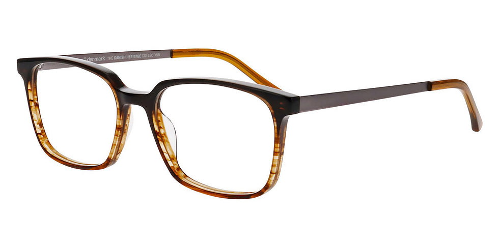 ProDesign Denmark® EXTRUSION 1 PDD EXTRUSION 1 5642 51 - Horn Gradient Shiny Eyeglasses