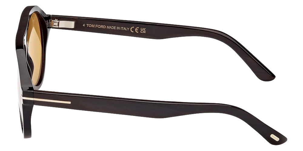 Tom Ford® FT1047-P FT1047-P 63E 54 - Black Horn Sunglasses