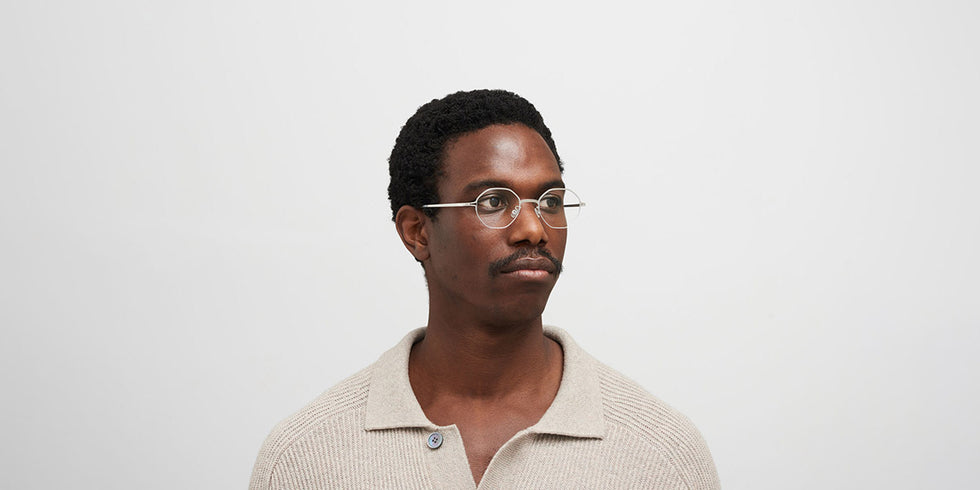 Mykita® HOWLIN MYK ELLUM Shiny Silver 47 - Eyeglasses