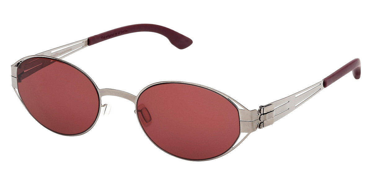 Ic! Berlin® Noemi ICB IC0062 02S 54 - Shiny Graphite / Bordeaux Sunglasses