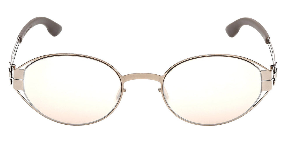 Ic! Berlin® Noemi ICB IC0062 34G 54 - Shiny Light Bronze / Brown Mirror Sunglasses