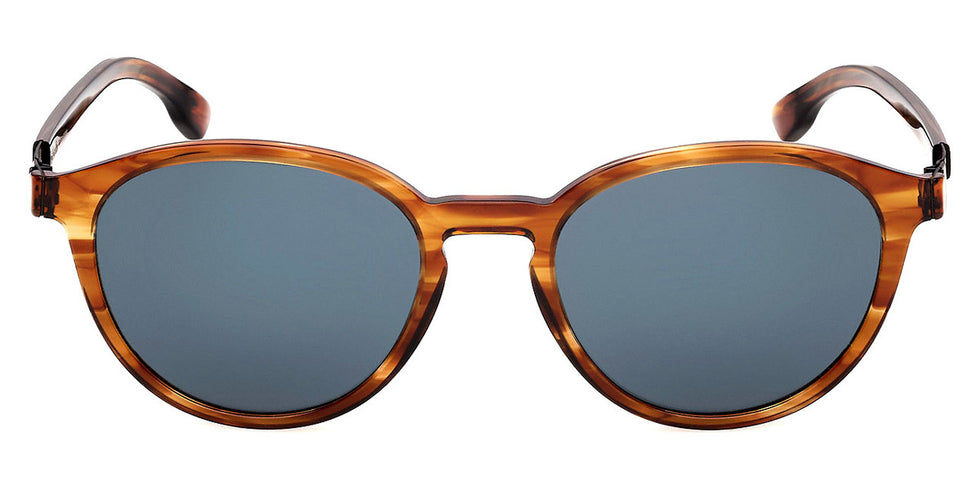 Ic! Berlin® Cassius ICB IC0064 91N 52 - Amber Brown / Blue Sunglasses