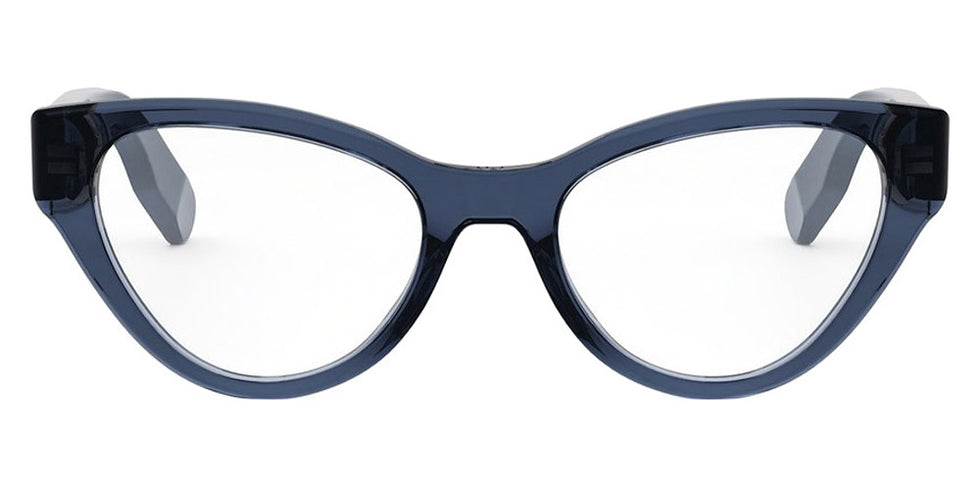 Dior® LADY 95.22O B1I CD LADY 95.22O B1I 3000 52 - Shiny Blue Eyeglasses