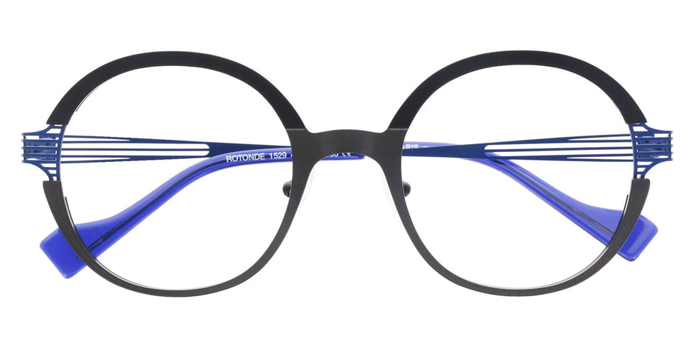 Lafont® Rotonde LAF ROTONDE BLACK 1529 49 - Black Eyeglasses