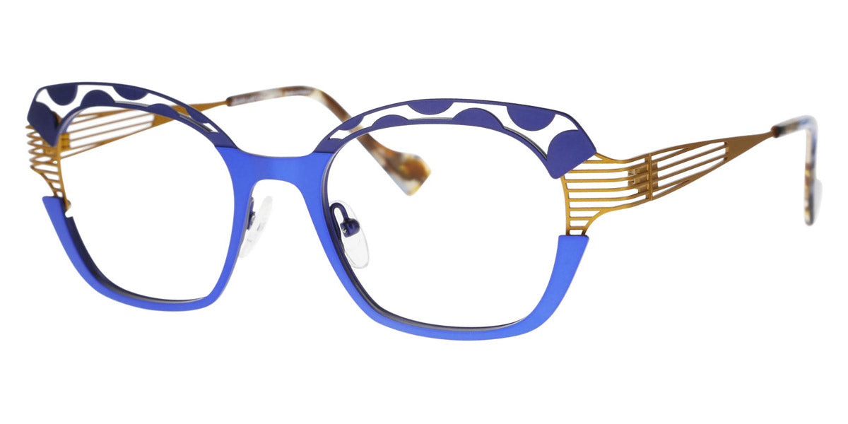 Lafont® Pele-Mele LAF PELE-MELE 3766 50 - Blue 3766 Eyeglasses