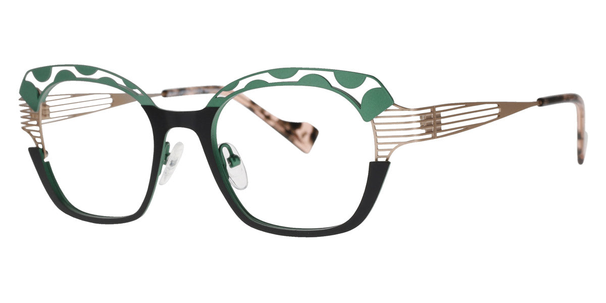 Lafont® Pele-Mele LAF PELE-MELE 4530 50 - Green 4530 Eyeglasses