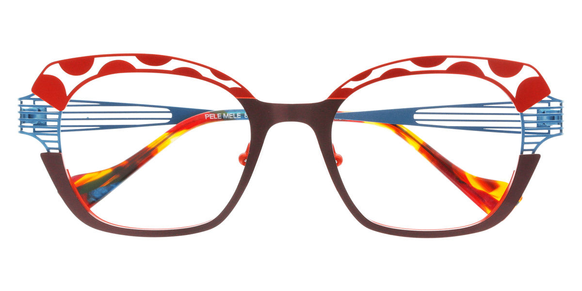 Lafont® Pele-Mele LAF PELE-MELE 8519 50 - Brown 8519 Eyeglasses