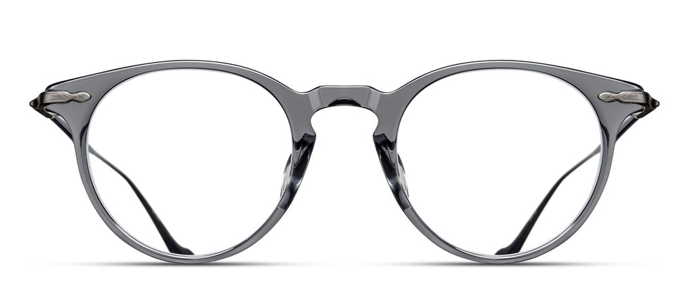 Matsuda® M2056 MTD M2056 Grey Crystal/Antique Silver 47 - Grey Crystal / Antique Silver Eyeglasses