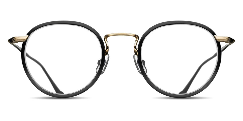 Matsuda® M3058 MTD M3058 Brushed Gold/Matte Black 48 - Brushed Gold / Matte Black Eyeglasses