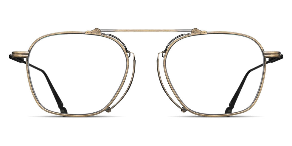 Matsuda® M3129 MTD M3129 Antique Gold 51 - Antique Gold Eyeglasses