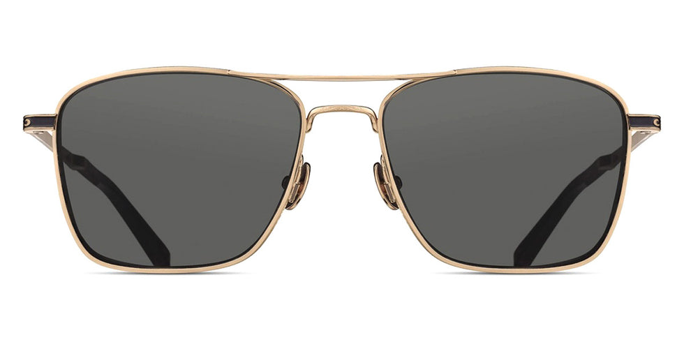 Matsuda® M3135 MTD M3135 Brushed Gold/Grey 56 - Brushed Gold/Grey Sunglasses