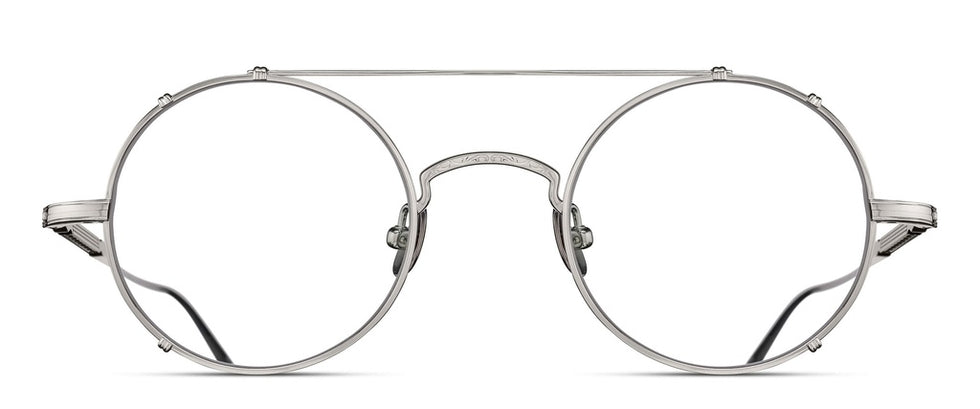Matsuda® M3143 MTD M3143 Palladium White 46 - Palladium White Eyeglasses