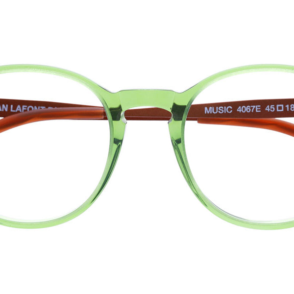 Lafont® Music LAF MUSIC 4067E 45 - Green 4067E Eyeglasses