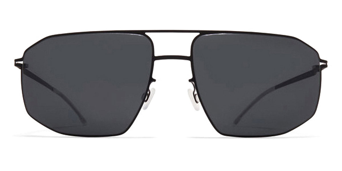Mykita® SANTERI Jet Black 59 - Jet Black/Darkgrey Solid Sunglasses