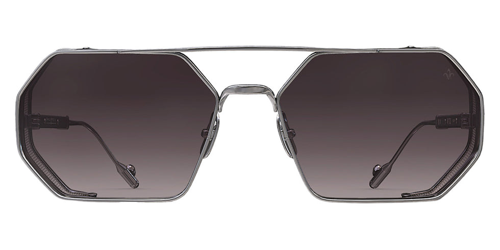 Philippe V® No17.2 PHI No17.2 Silver Frame Grey Gradient Lens 60 - Silver Frame - Grey Gradient Lens Sunglasses