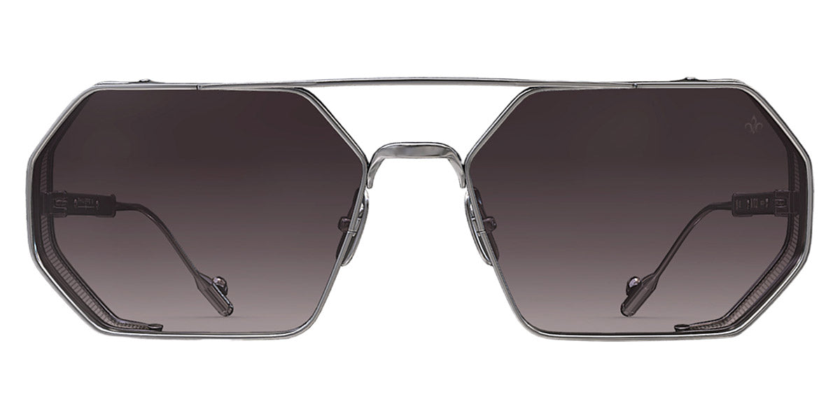 Philippe V® No17.2 PHI No17.2 Silver Frame Grey Gradient Lens 60 - Silver Frame - Grey Gradient Lens Sunglasses