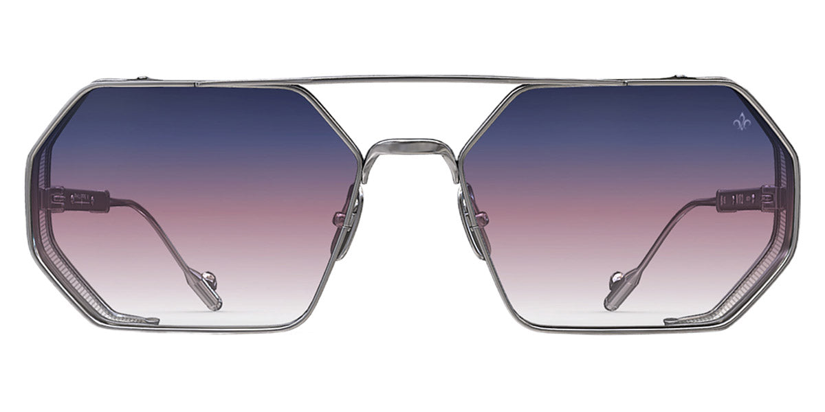 Philippe V® No17.2 PHI No17.2 Silver Frame Sunset83 Gradient Lens 60 - Silver Frame - Sunset83 Gradient Lens Sunglasses