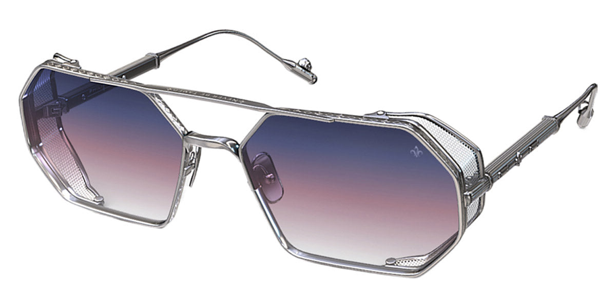 Philippe V® No17.2 PHI No17.2 Silver Frame Sunset83 Gradient Lens 60 - Silver Frame - Sunset83 Gradient Lens Sunglasses