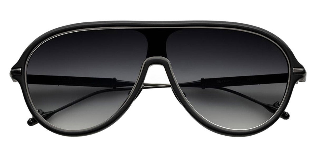 Philippe V® No23 PHI No23 Black Matt/Black Frame Grey Gradient Lens 134 - Black Matt / Black Frame - Grey Gradient Lens Sunglasses