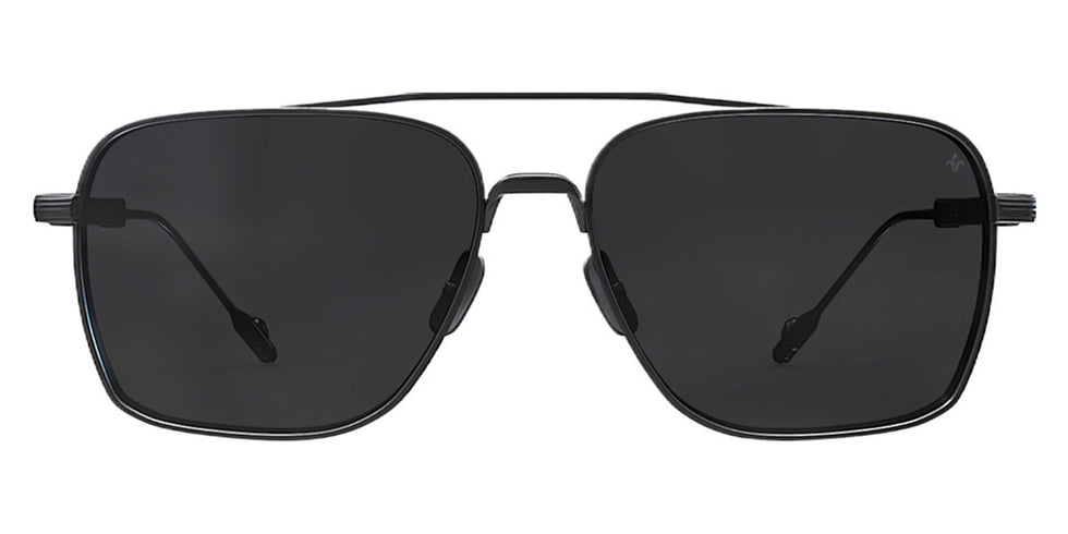 Philippe V® No25 PHI No25 Black Matt Frame Grey Lens 58 - Black Matt Frame - Grey Lens Sunglasses