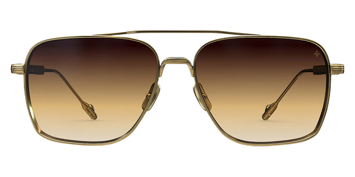 Philippe V® No25 PHI No25 Gold Frame Brown Gradient Lens 58 - Gold Frame - Brown Gradient Lens Sunglasses