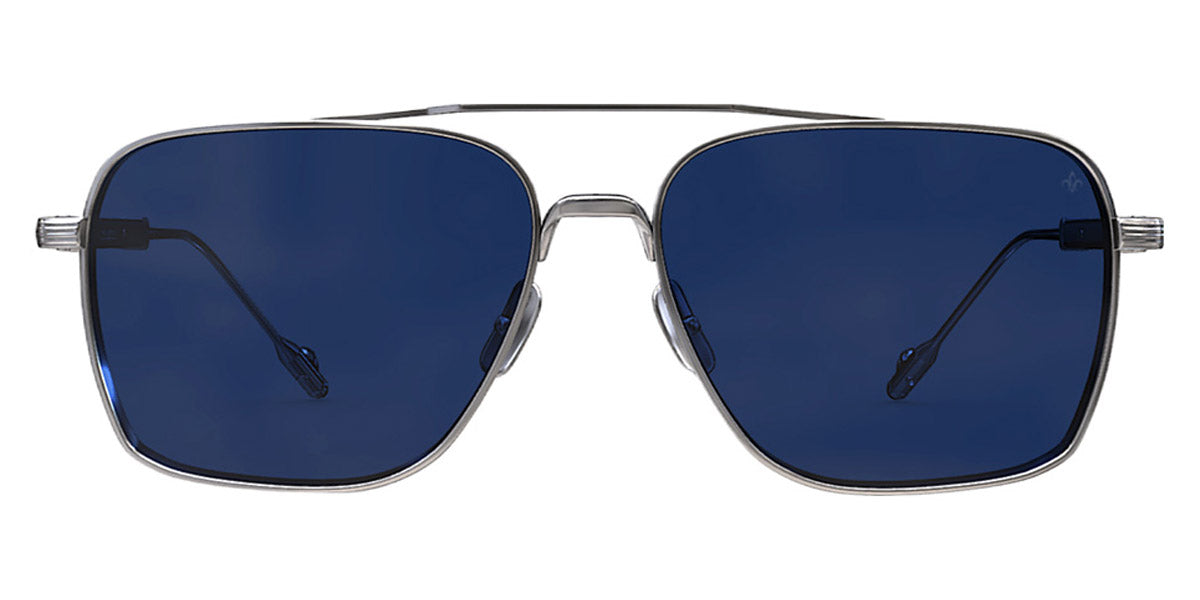 Philippe V® No25 PHI No25 Silver Frame Blue Polarised Lens 58 - Silver Frame - Blue Polarised Lens Sunglasses