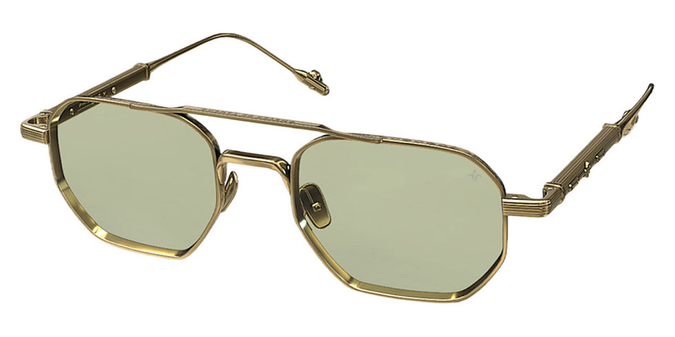 Philippe V® No26 PHI No26 Gold Frame Jelly Yellow PTC Lens 51 - Gold Frame - Jelly Yellow PTC Lens Sunglasses