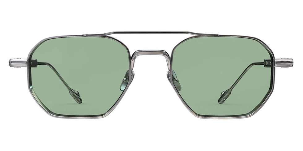 Philippe V® No26 PHI No26 Silver Frame Jelly Green PTC Lens 51 - Silver Frame - Jelly Green PTC Lens Sunglasses