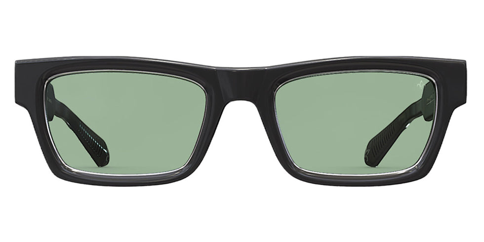 Philippe V® No29 PHI No29 Black/Silver Frame Jelly Green PTC Lens 52 - Black/Silver Frame - Jelly Green PTC Lens Sunglasses