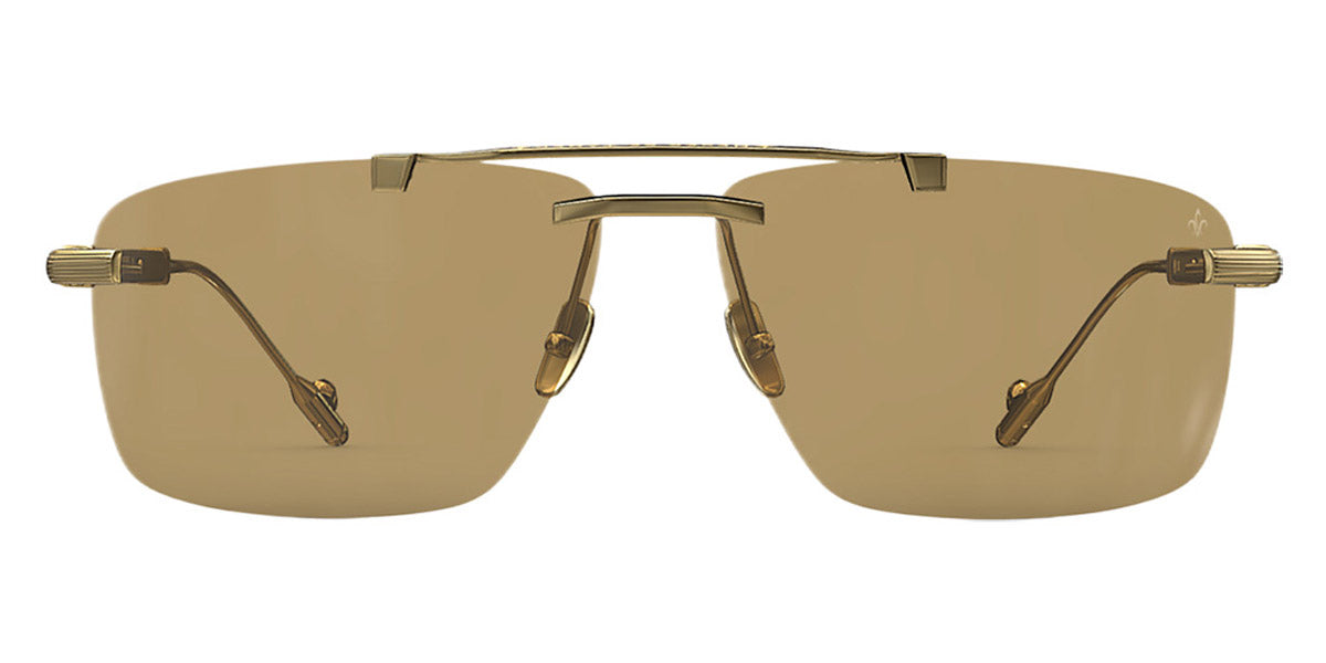 Philippe V® No30 PHI No30 Gold Frame Jelly Orange PTC Lens 64 - Gold Frame - Jelly Orange PTC Lens Sunglasses