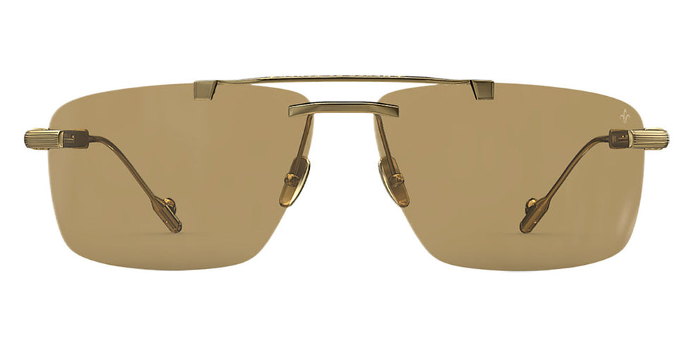 Philippe V® No30 PHI No30 Gold Frame Jelly Orange PTC Lens 64 - Gold Frame - Jelly Orange PTC Lens Sunglasses