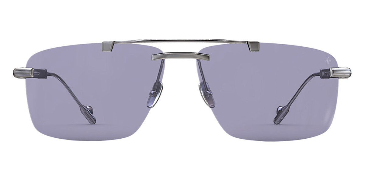 Philippe V® No30 PHI No30 Silver Frame Jelly Purple PTC Lens 64 - Silver Frame - Jelly Purple PTC Lens Sunglasses