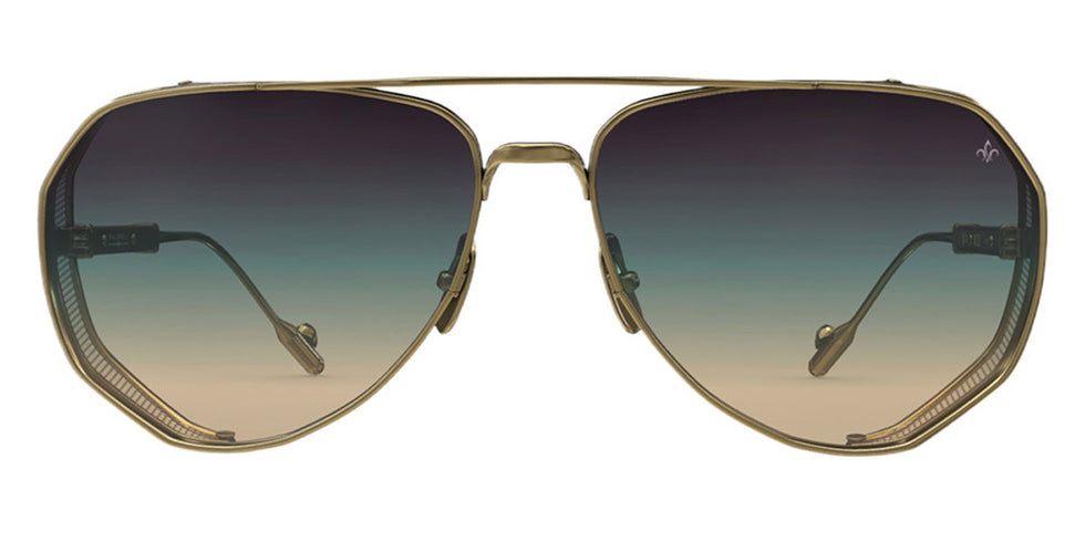 Philippe V® No7.2 PHI No7.2 Gold Frame Sunrise80 Gradient Lens 61 - Gold Frame - Sunrise80 Gradient Lens Sunglasses