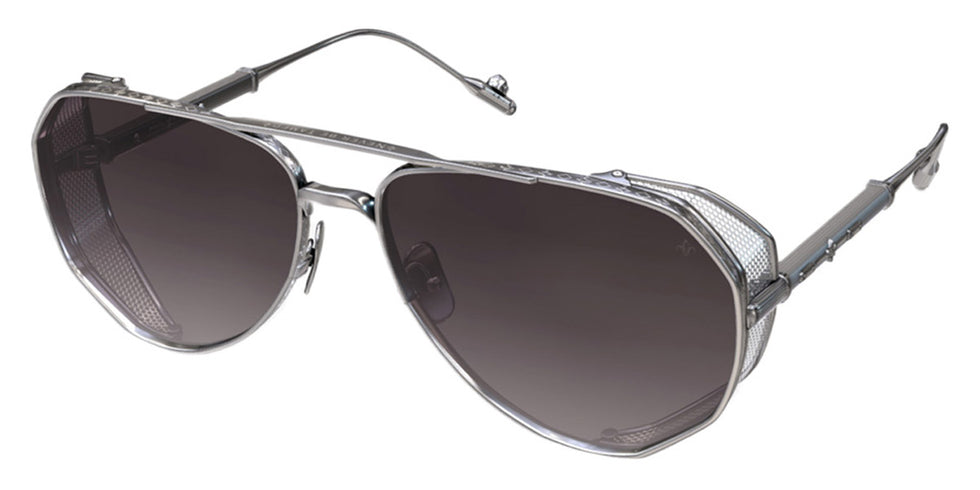 Philippe V® No7.2 PHI No7.2 Silver Frame Grey Gradient Lens 61 - Silver Frame - Grey Gradient Lens Sunglasses