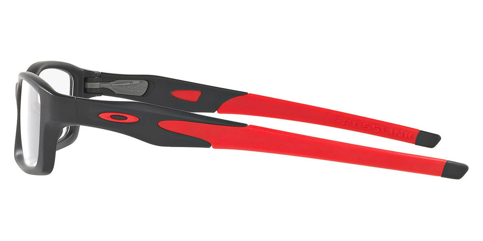 Oakley® OX8118 Crosslink (A) OX8118 811804 56 - Satin Black (Red) Eyeglasses