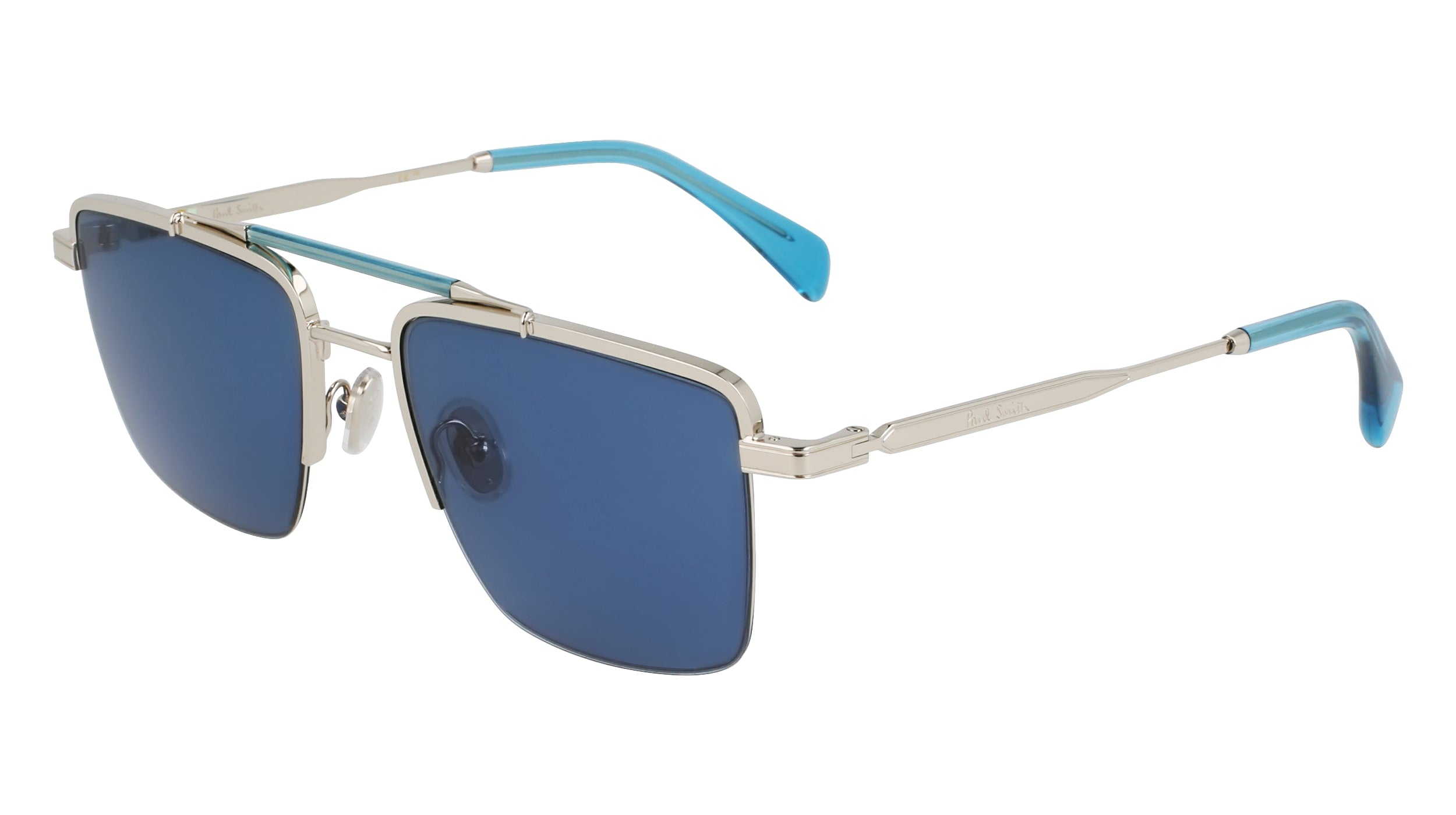 Paul Smith® Landor PSM PS24109S 004 55 - 004 Silver/Blue Sunglasses