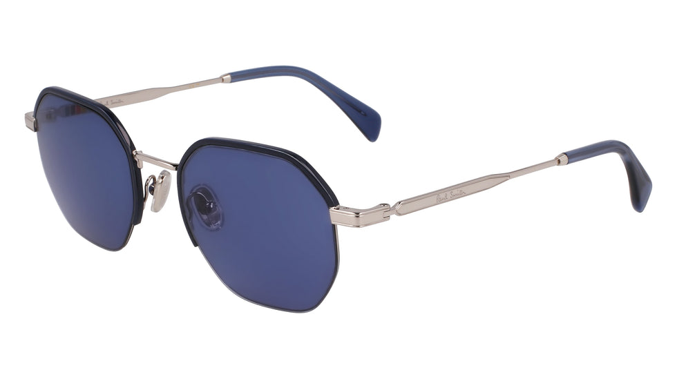 Paul Smith® Lovell PSM PS24110S 004 53 - 004 Silver/Blue Sunglasses