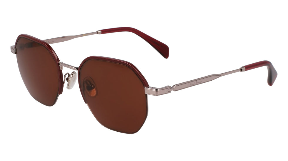 Paul Smith® Lovell PSM PS24110S 038 53 - 038 Gunmetal/Red Sunglasses