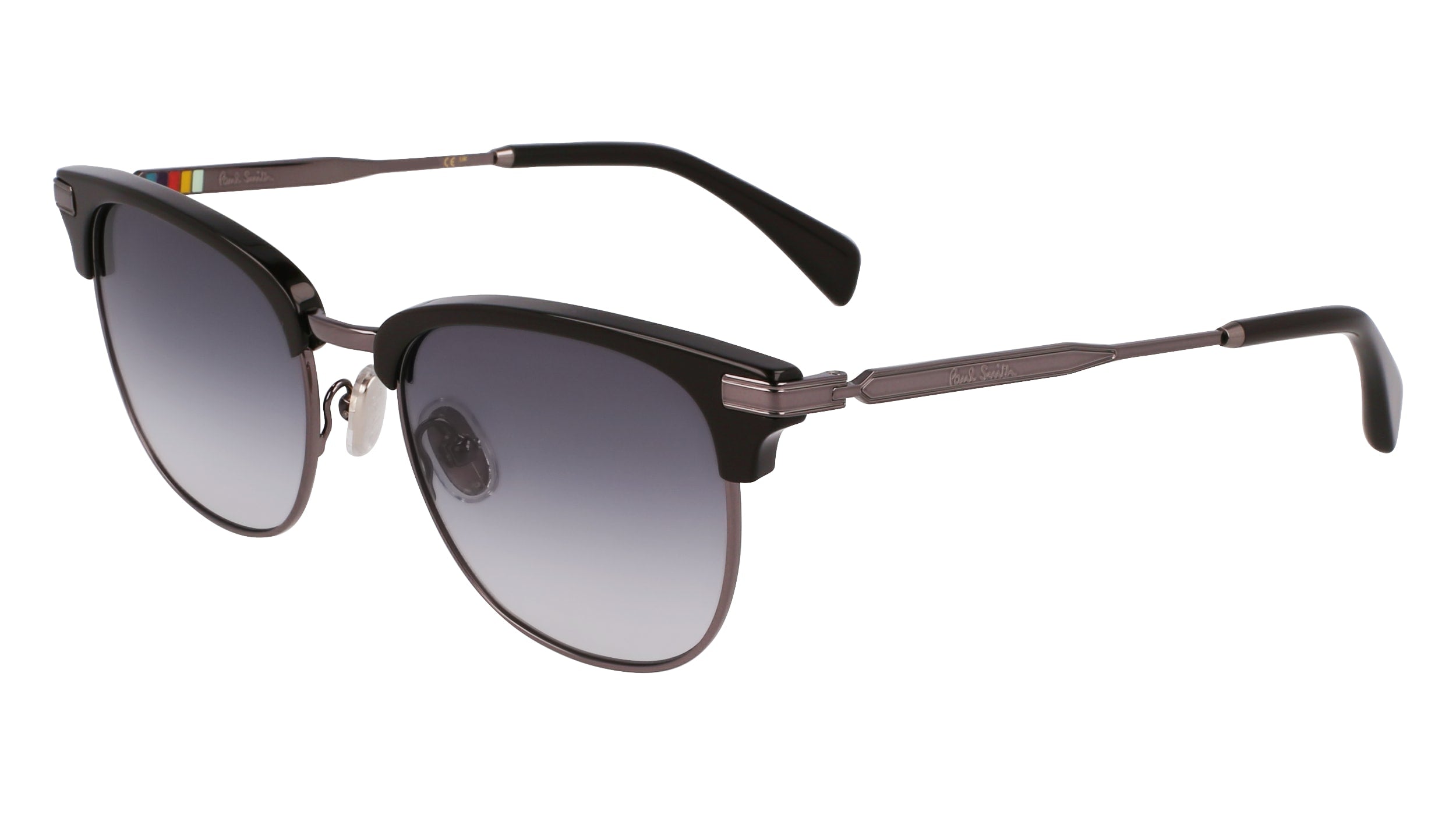 Paul Smith® Linden PSM PS24111S 040 52 - 040 Gunmetal/Brown Sunglasses