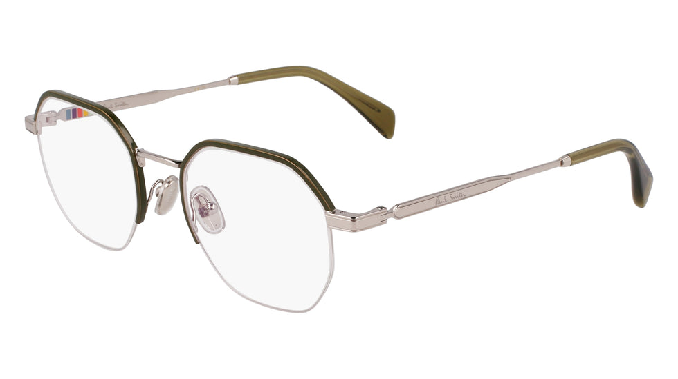 Paul Smith® Lovell PSM PS24113 007 51 - 007 Silver/Khaki Eyeglasses