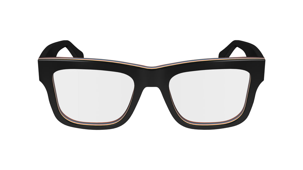 Paul Smith® Kimpton PSM PS24607 001 51 - 001 Black Multistripes Eyeglasses