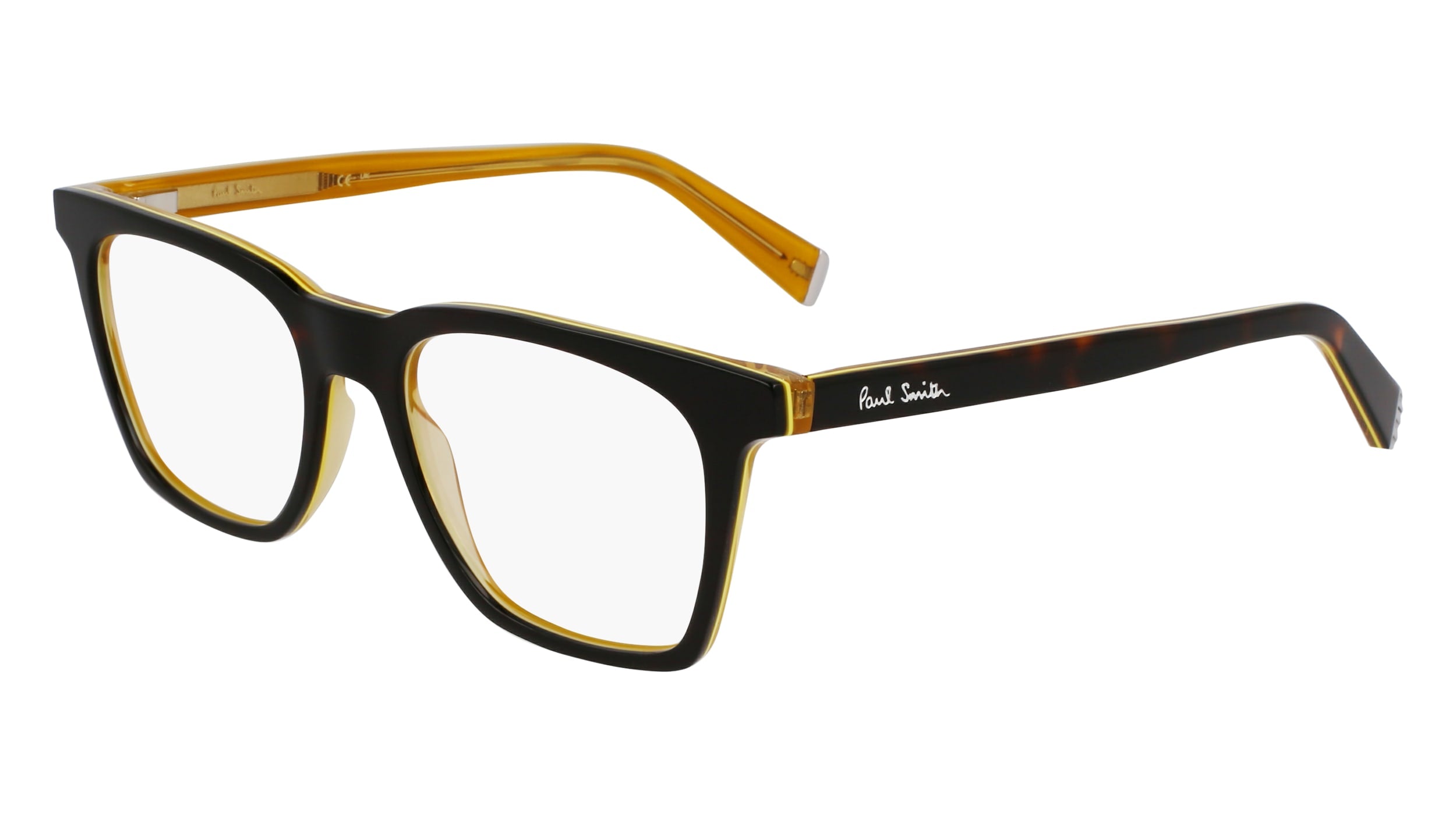 Paul Smith® Keston PSM PS24608 214 51 - 214 Havana/Transparent Ochre Eyeglasses