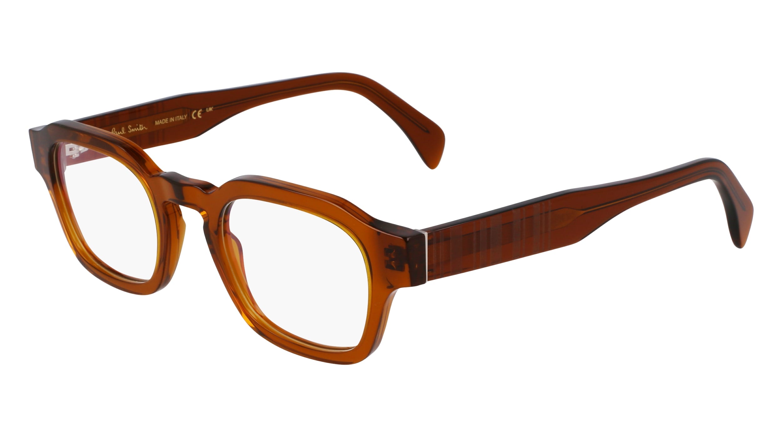 Paul Smith® Lexton PSM PS24626 200 48 - 200 Transparent Brown Eyeglasses