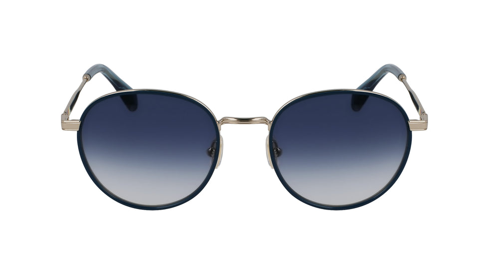 Paul Smith® Mabley PSM PS25100S 710 53 - 710 Light Gold/Petrol Sunglasses