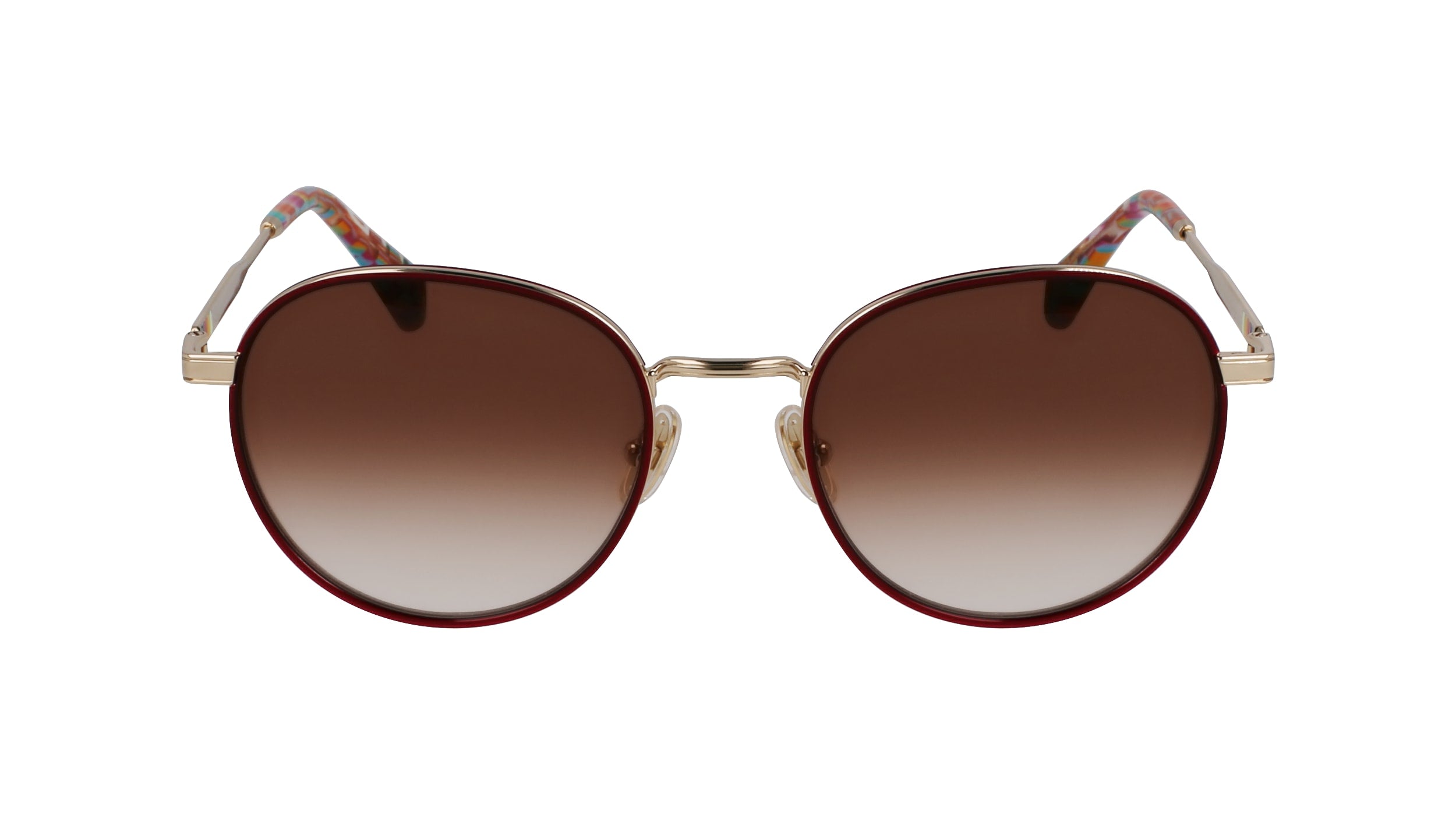 Paul Smith® Mabley PSM PS25100S 722 53 - 722 Gold/Burgundy Sunglasses